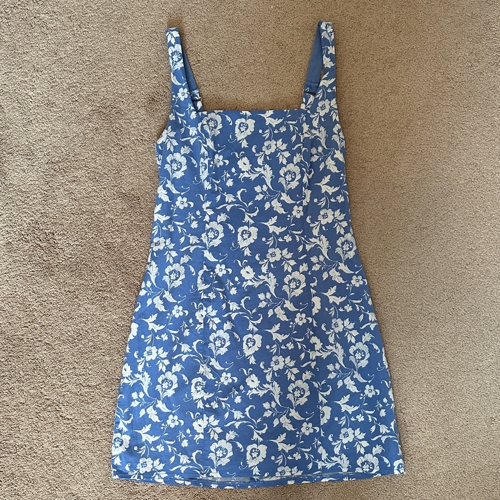 Abercrombie Stretch Squareneck Mini Dress
